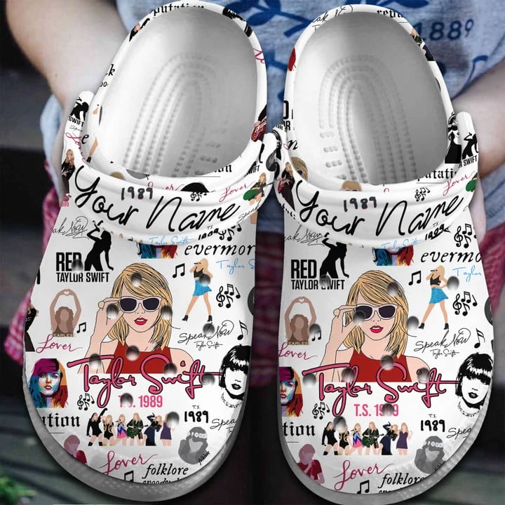 Taylor Swift Crocs Clogs Crocband Comfortable Shoes Hwvftx