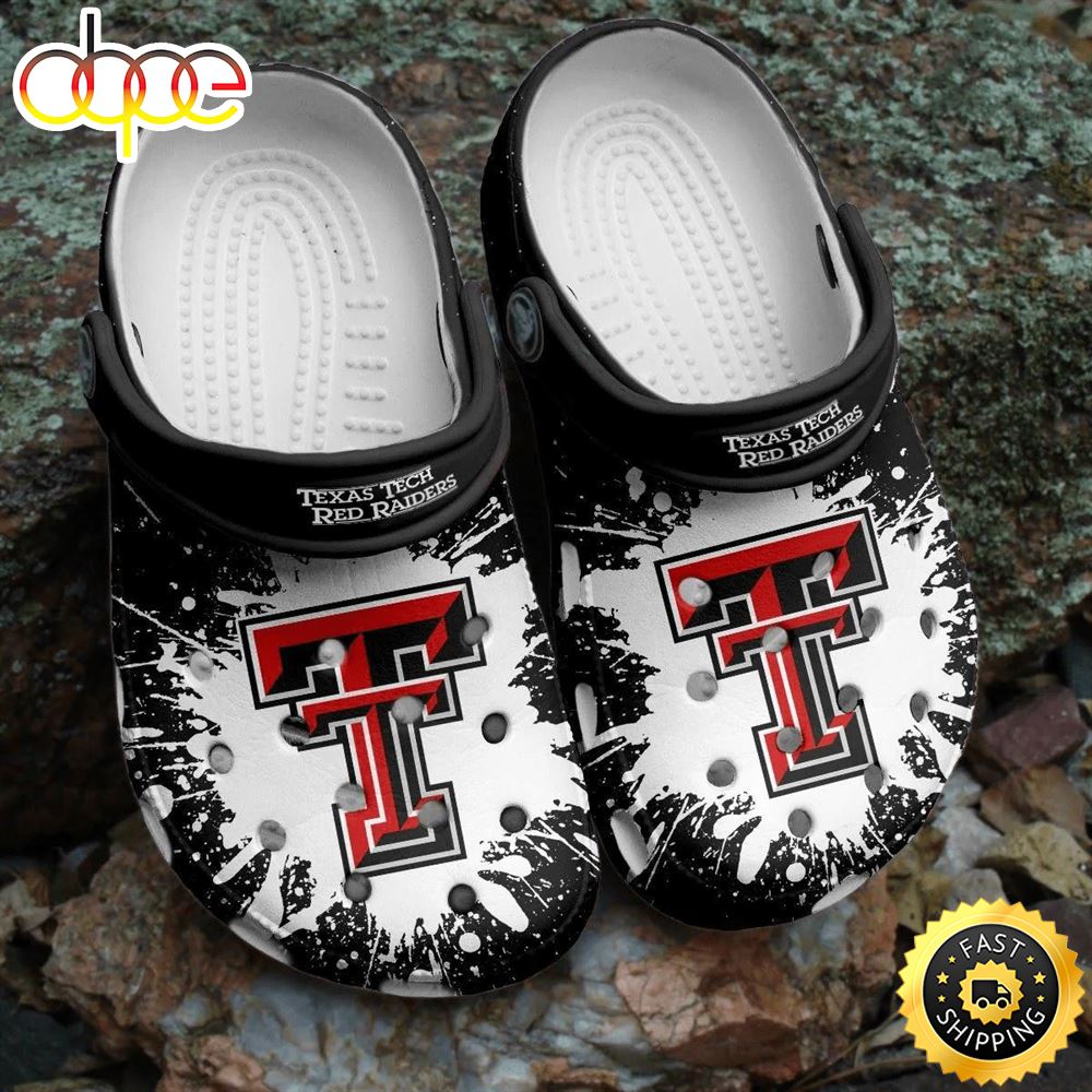 Texas Tech Red Raiders NCAA Crocs Shoes Clogs Comfortable Crocband For Men Women Mw2v2o