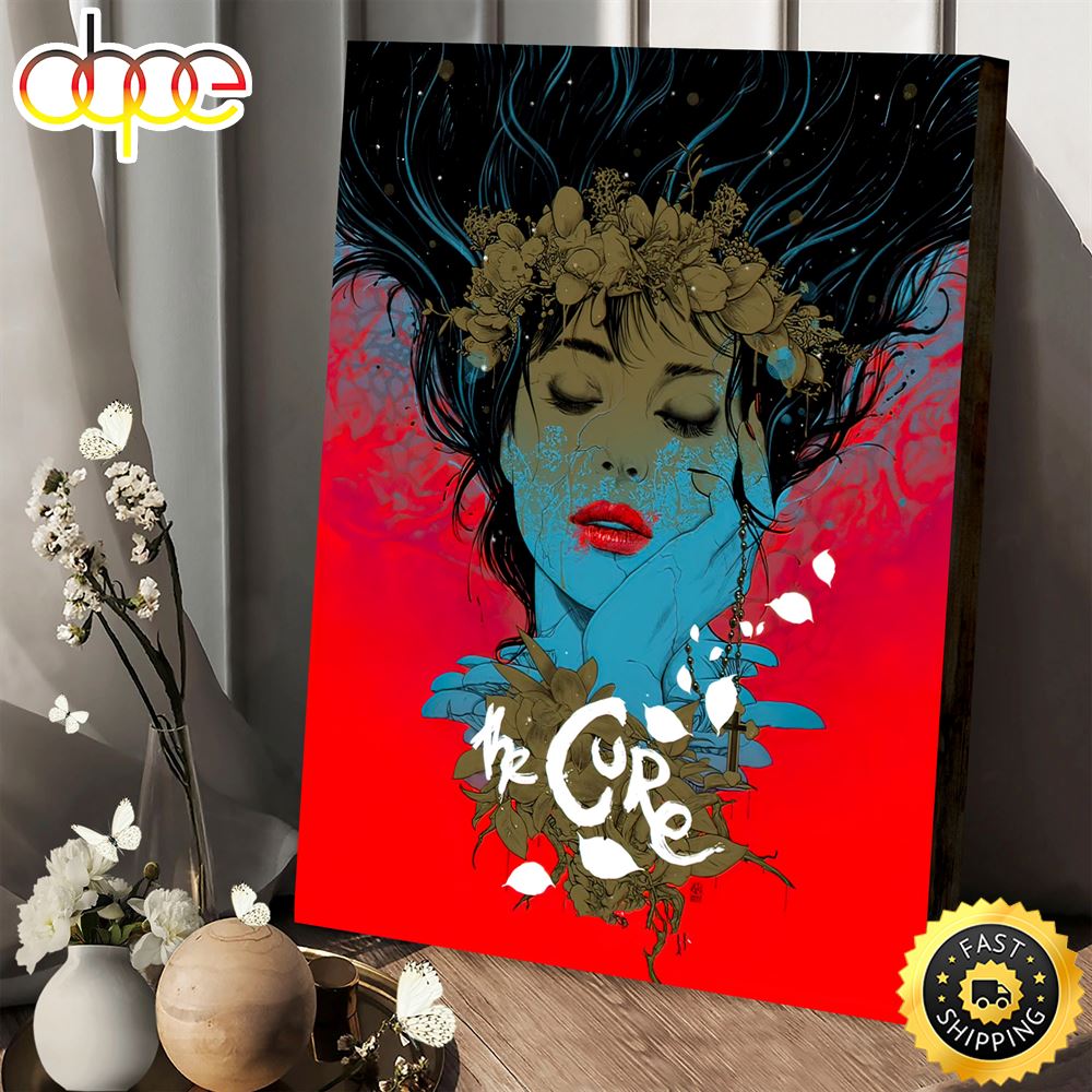 The Cure New Orleans May 11 Tour 2023 Poster Canvas