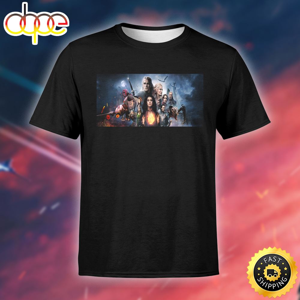 The Witcher Nightmare Of The Wolf Movie 2023 Unisex Tshirt Os1njh