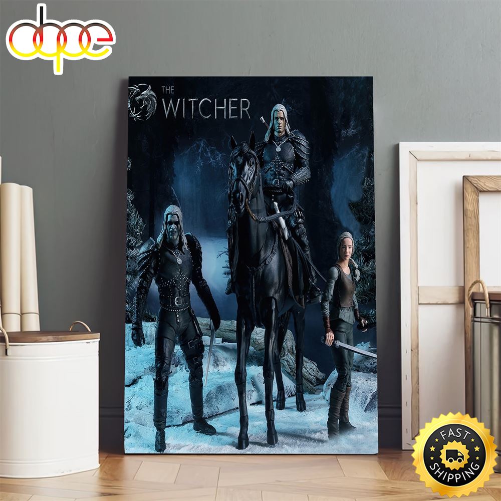 The Witcher Season 2 Movie 2023 Poster Canvas Axrm3h