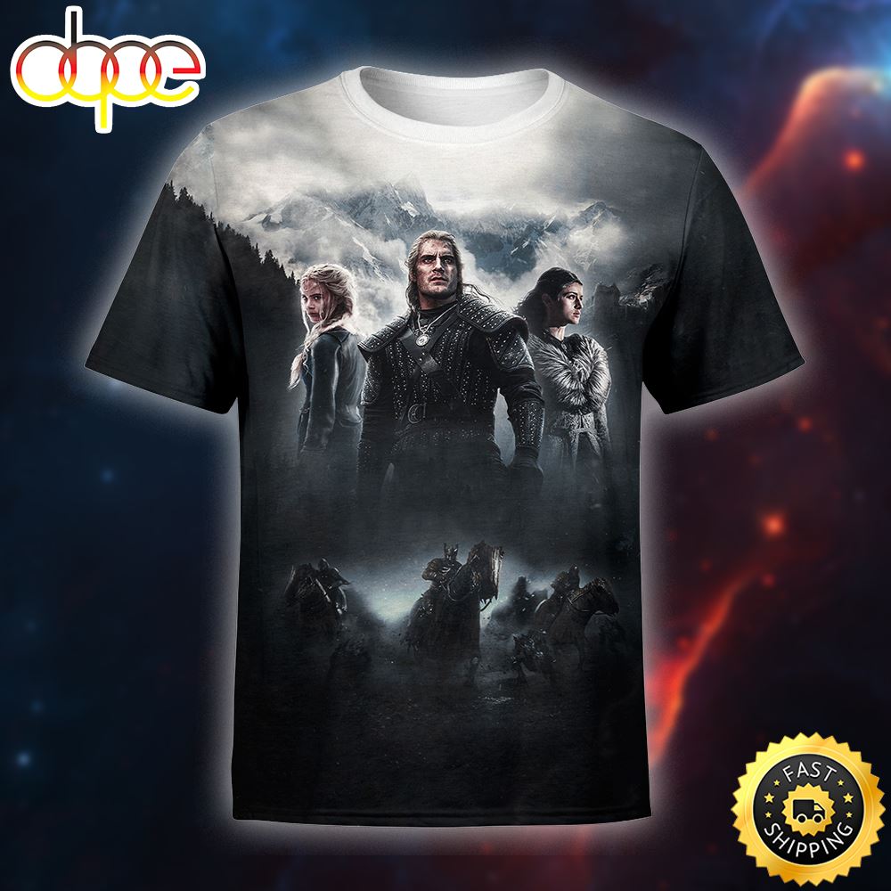 The Witcher Series 3 3d Shirt All Over Print T Shirt Ihlzdz
