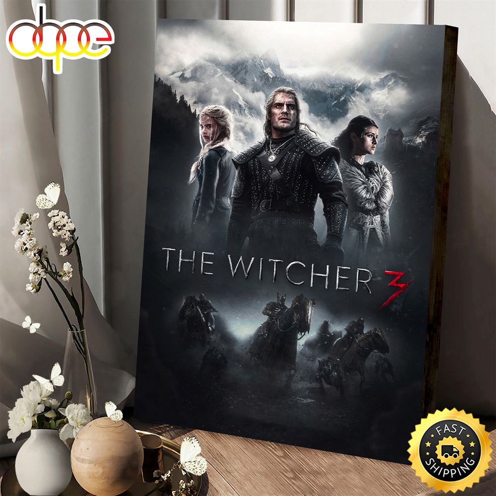 The Witcher Series 3 Movie 2023 Poster Canvas Avikdv