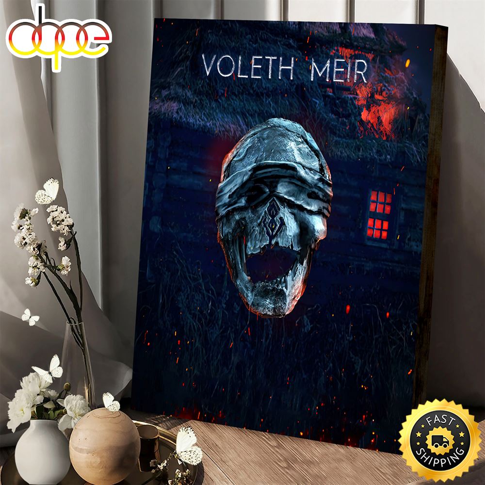 Voleth Meir Skull Movie 2023 Poster Canvas Quz99j