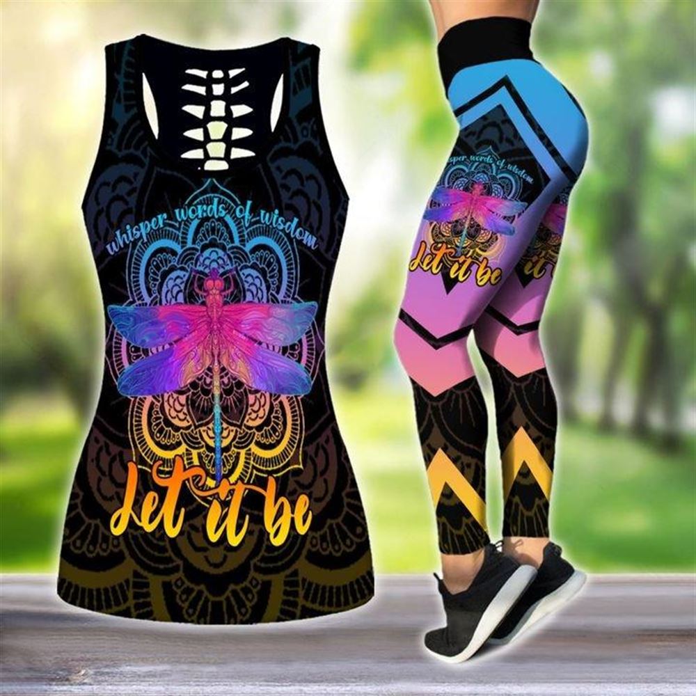 Whisper Words Of Wisdom Let It Be All Over Printed Women S Tanktop Leggings Set Perfect Workout Outfits Gifts For Hippie Life 1 Hbsq7n