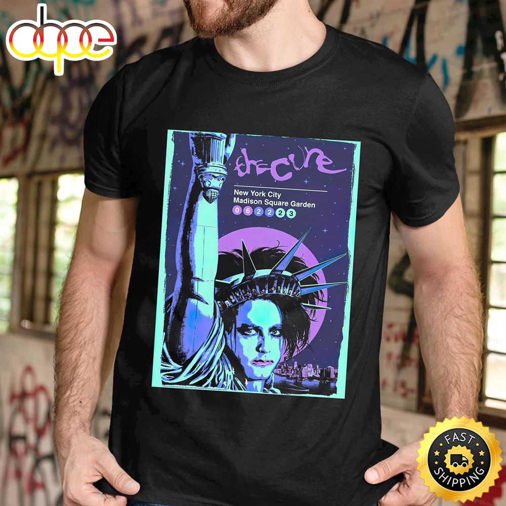 The Cure New York City June 22 Tour 2023 Unisex T-Shirt