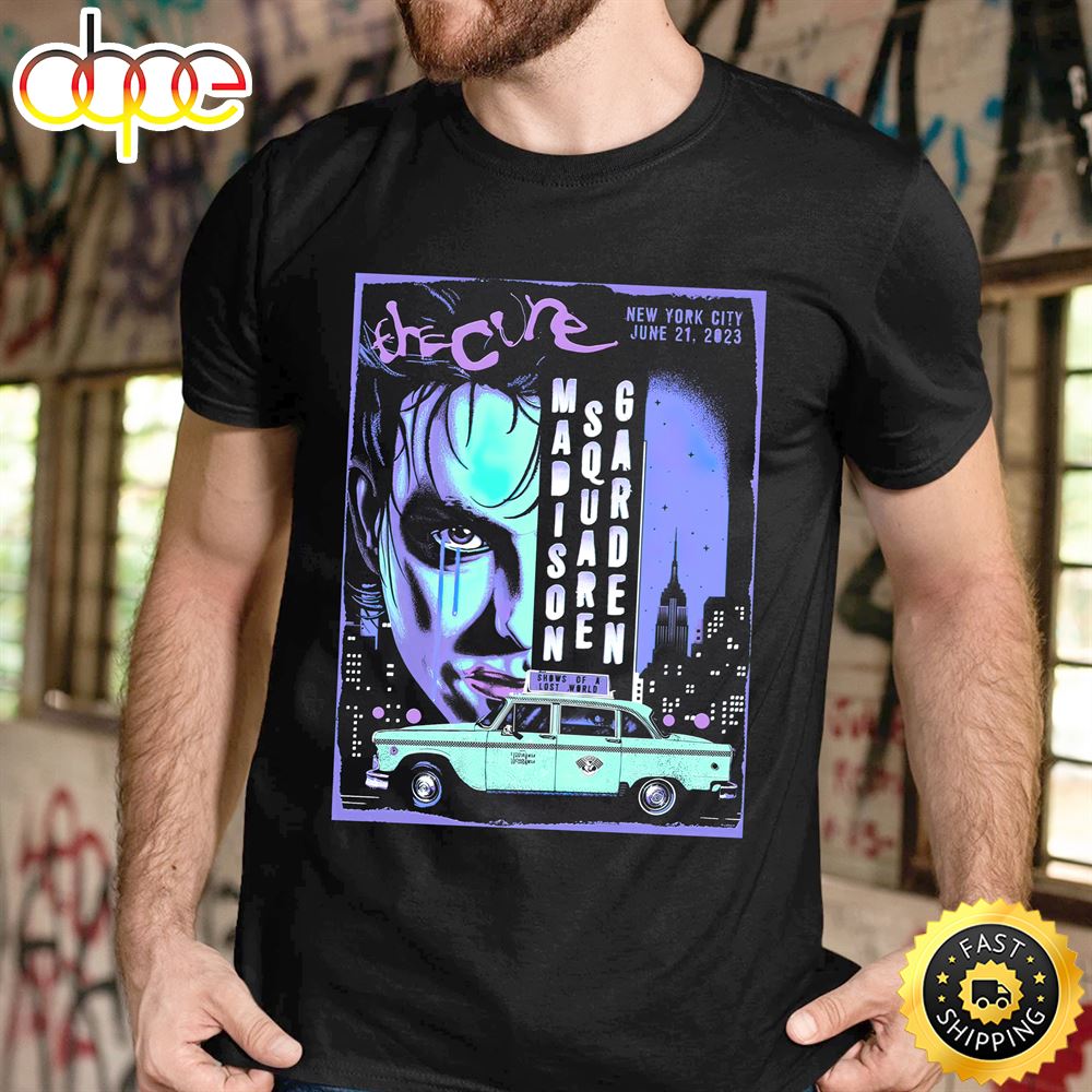 The Cure New York City June 21, 2023 Unisex T-Shirt