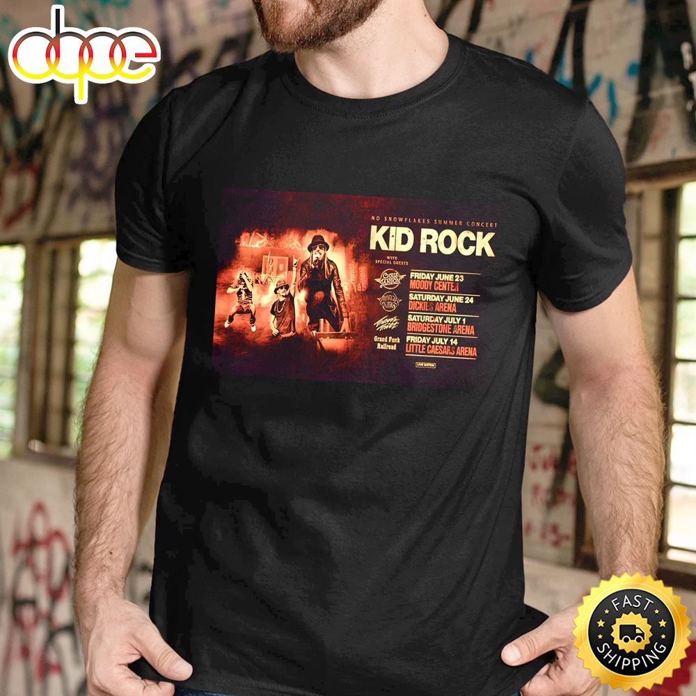 Kid Rock Announces June 2023 U.S. Tour Dates Unisex T-Shirt