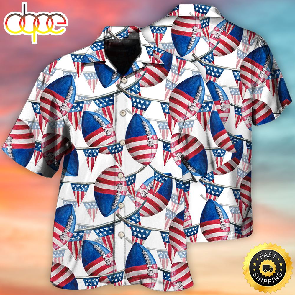America Independence Day Basic Style Independence Day Hawaiian Shirt 1 Pljjfw