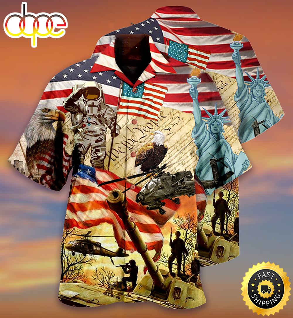 America Independence Day We The People Independence Day Hawaiian Shirt 1 Nktpla