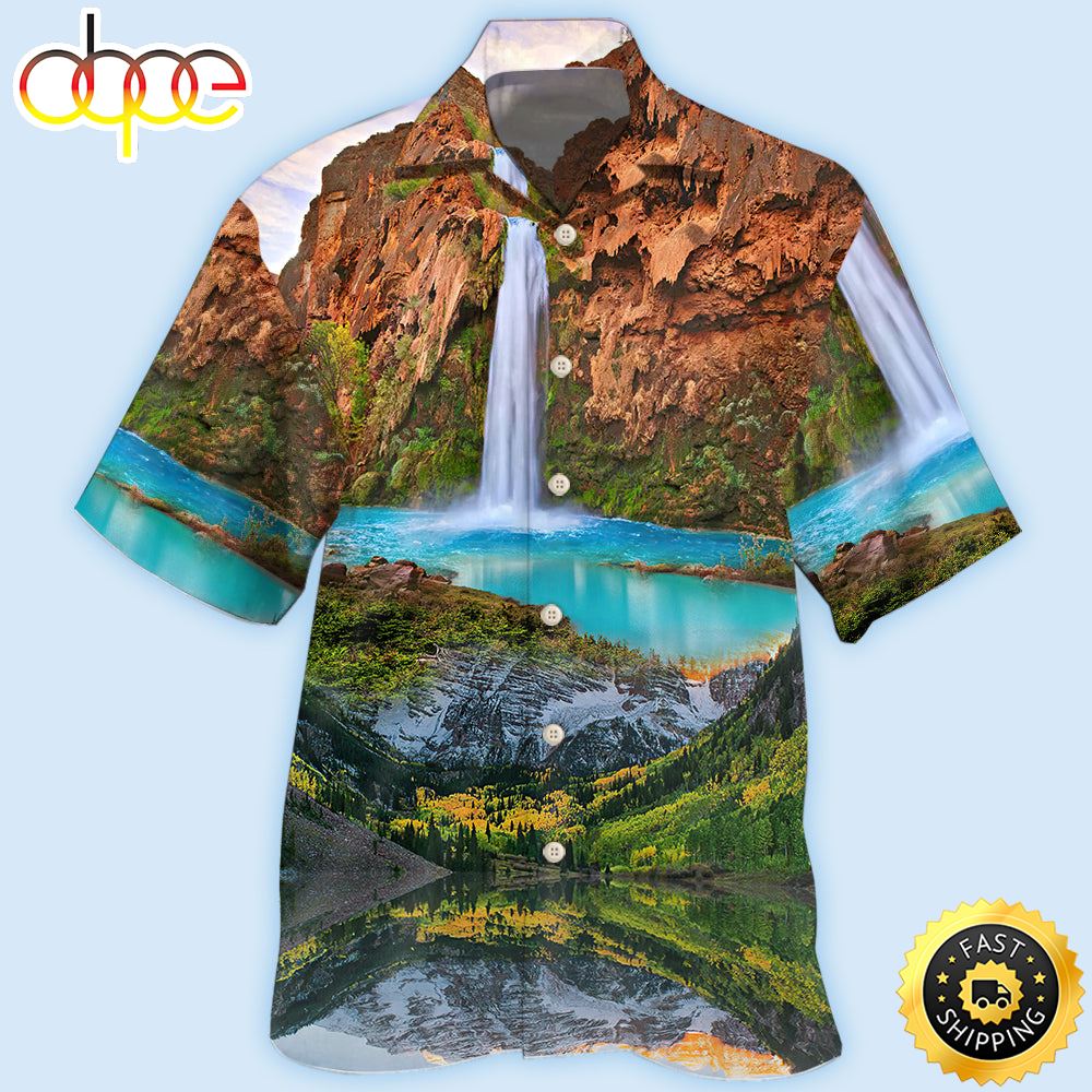 America National Parks US Independence Day Hawaiian Shirt 1 Cdskeq