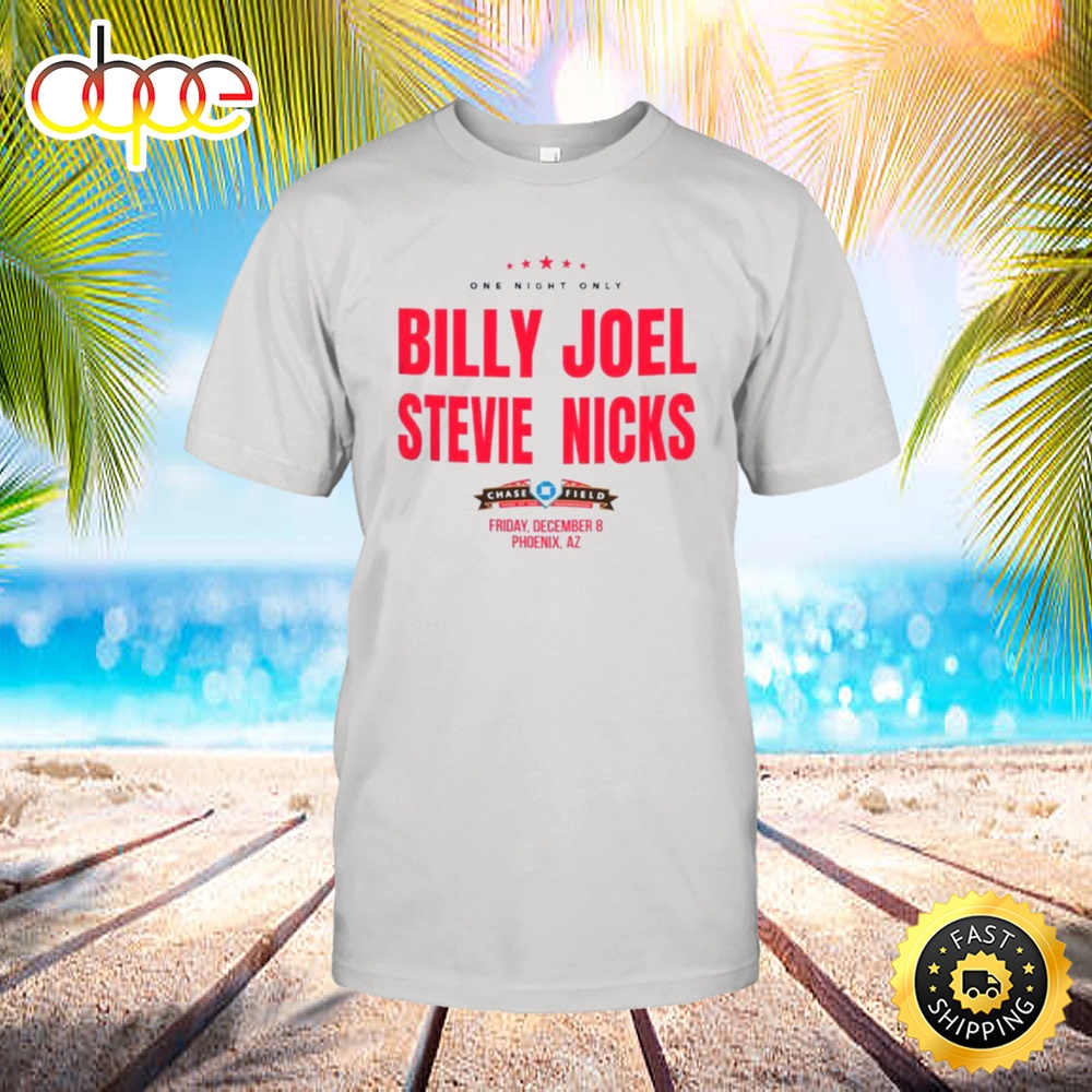 Billy Joel And Stevie Nicks Phoenix Tour 2023 Shirt X02rtq