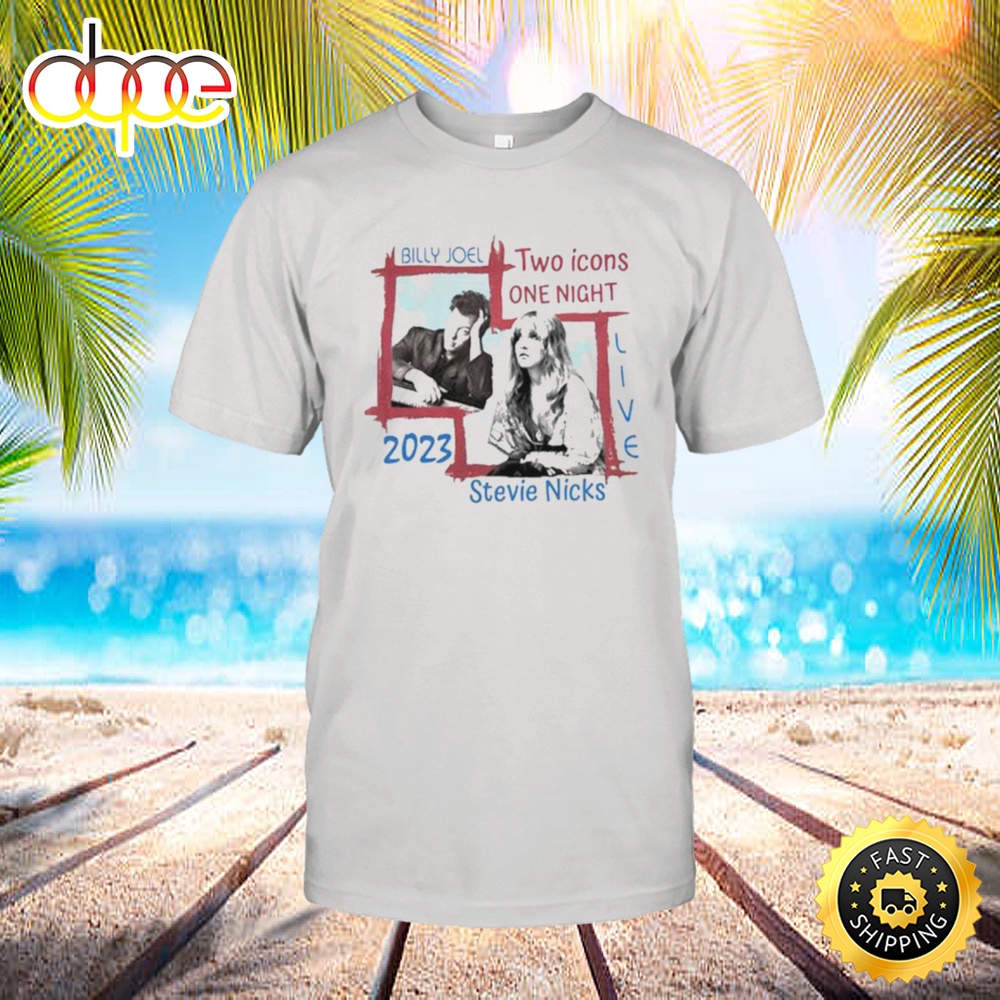 Billy Joel Stevie Nicks Tour 2023 Shirt Sxzpnk