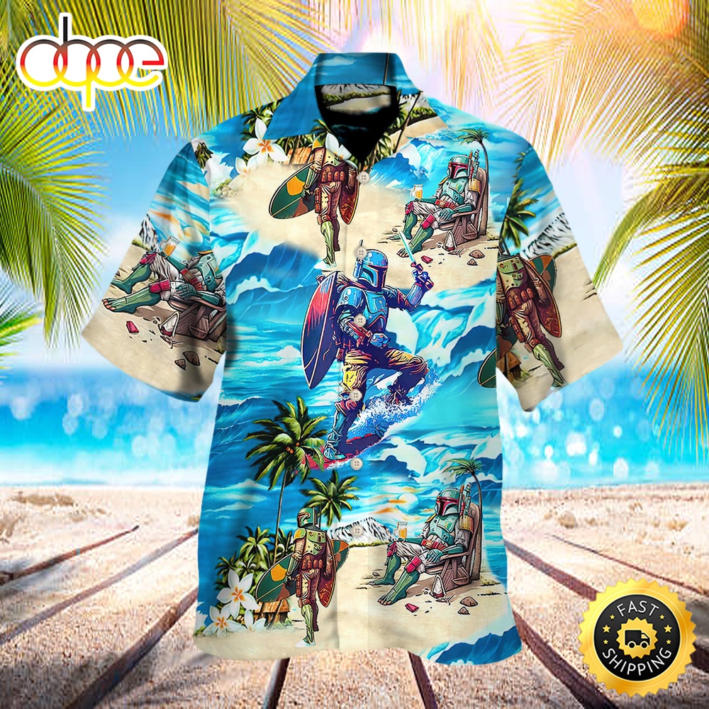 Star Wars Hawaiian Shirt Star Wars Beach Shirt Starwars -  New