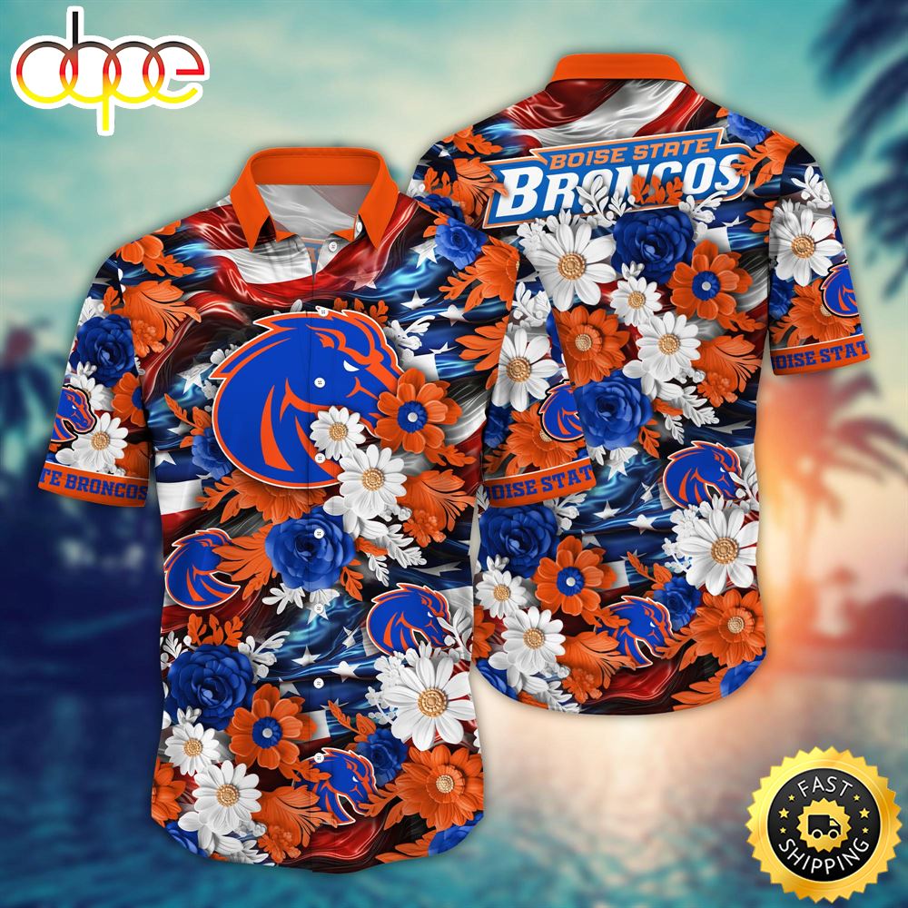 Boise State Broncos NCAA Hawaiian Shirt Trending For This Summer