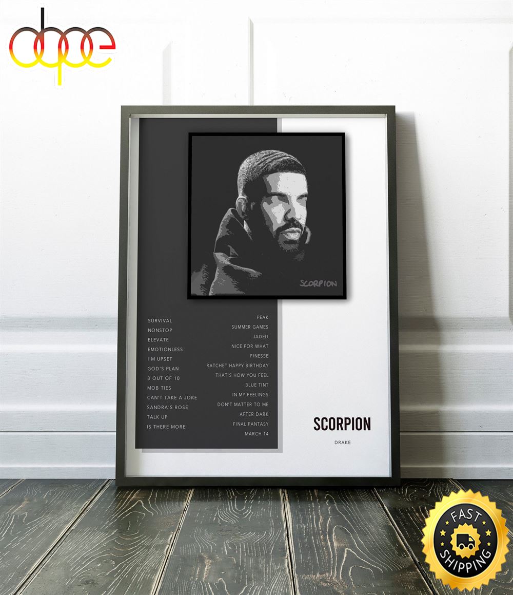 Drake Poster More Life Album Cover Album Poster Music 