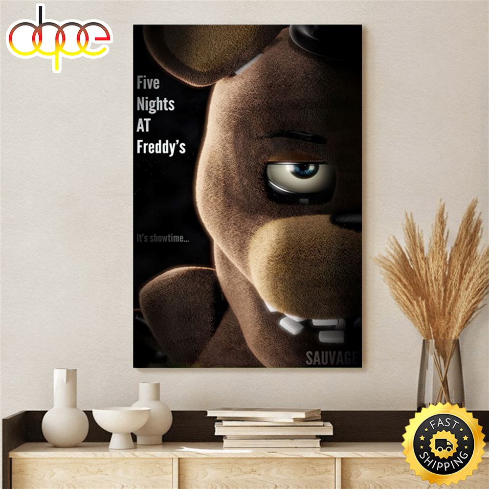 Fnaf Five Nights At Freddy S Canvas Poster Sal562