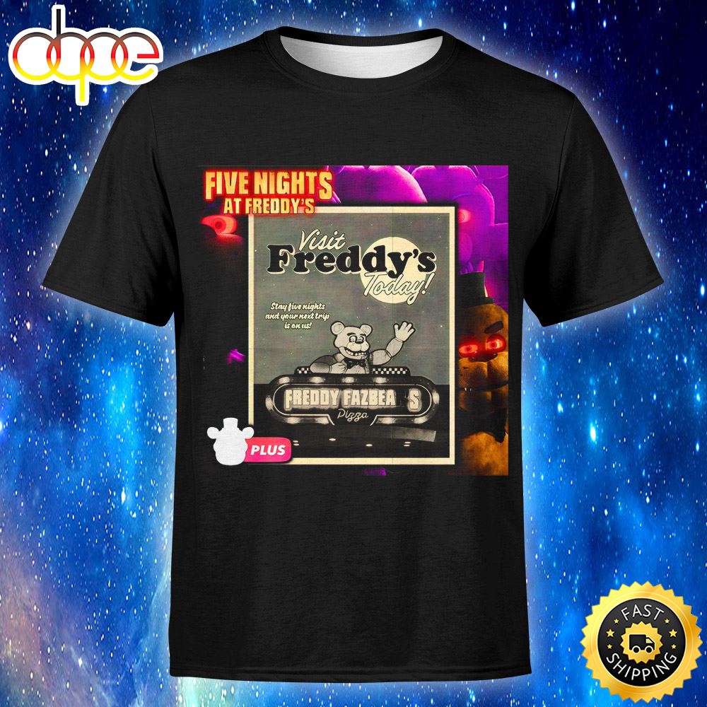Fnaf Five Nights At Freddy S Movie Unisex Tshirt K3oyrw