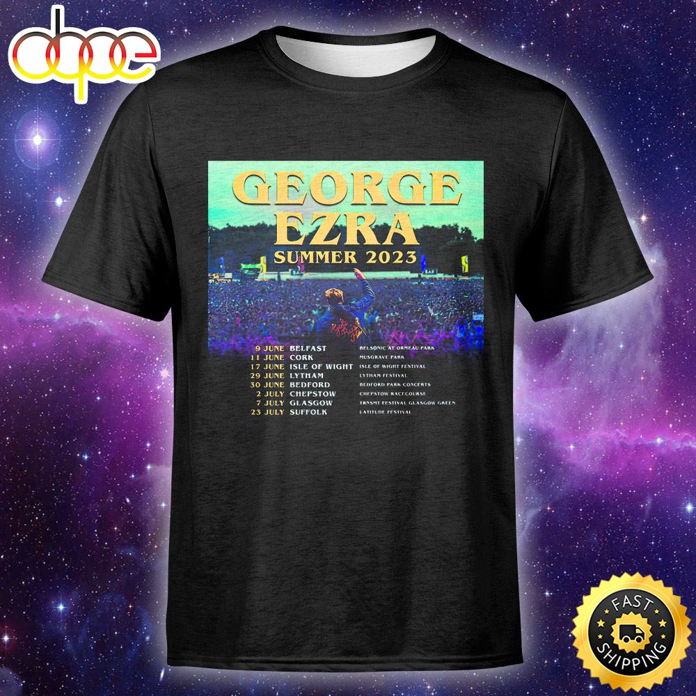 George Ezra Tour 2023 Unisex Tshirt Lxydbo