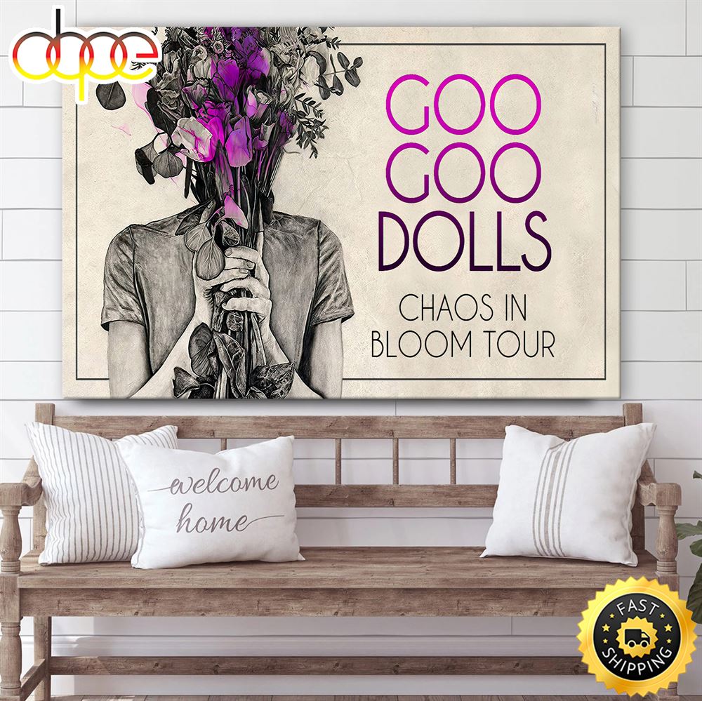 Goo Goo Dolls Confirm UkIE Tour For June 2023 Poster Canvas Ewftec