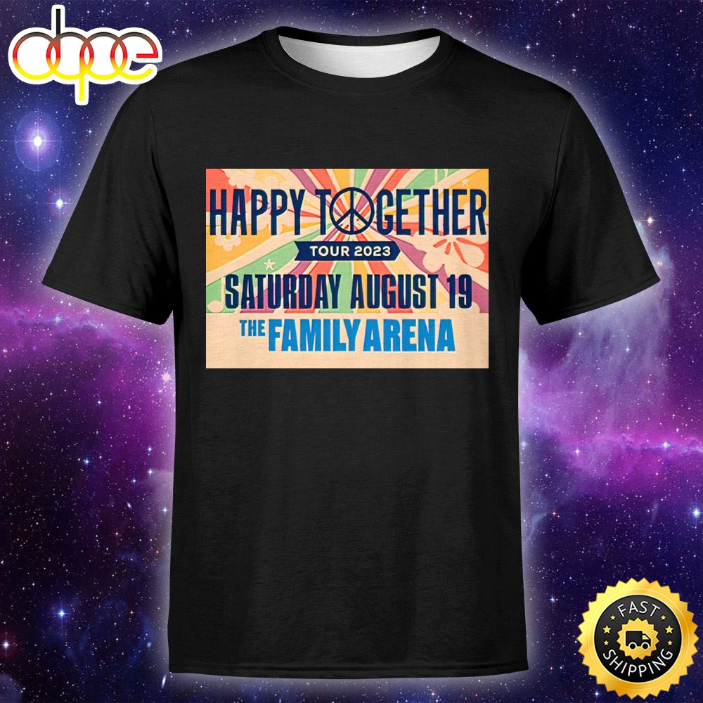 Happy Together 2023 Tour Unisex Tshirt Cmlrwq