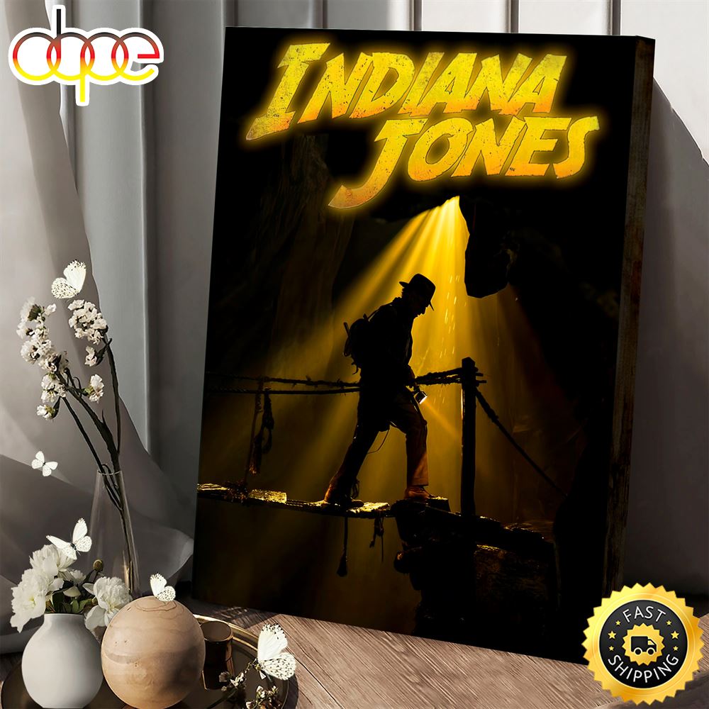 Indiana Jones And The Dial Of Destiny Vintage 2023 June 30 Poster Canvas Oxasus