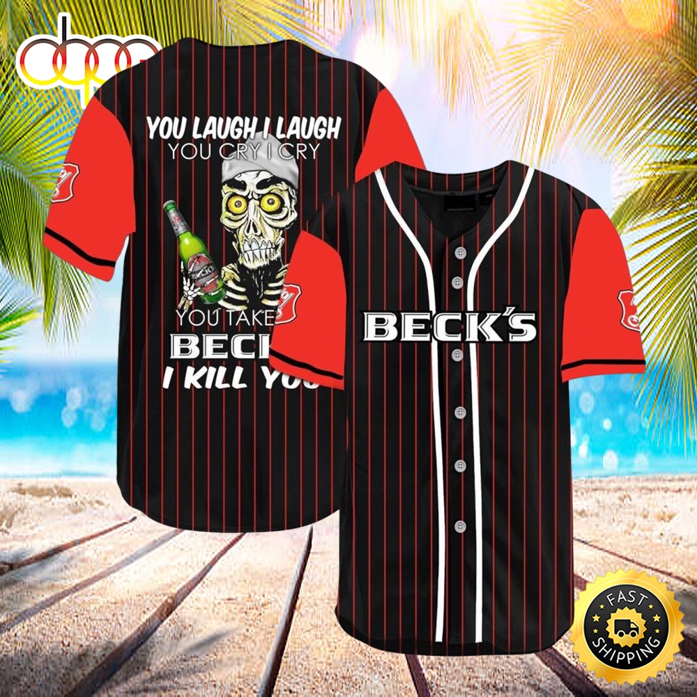 Beck'S Beer 2 Color Baseball Jersey Shirt Beck'S Beer Shirt - Best Seller  Shirts Design In Usa