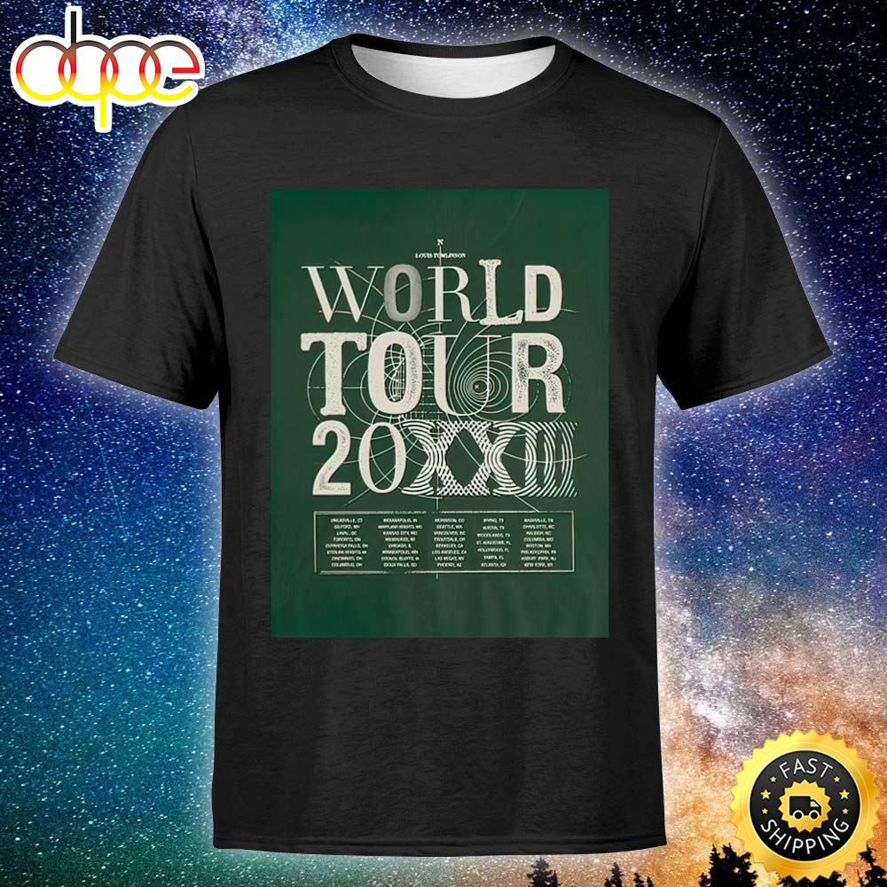 Louis Tomlinson World Tour Concert T-Shirt