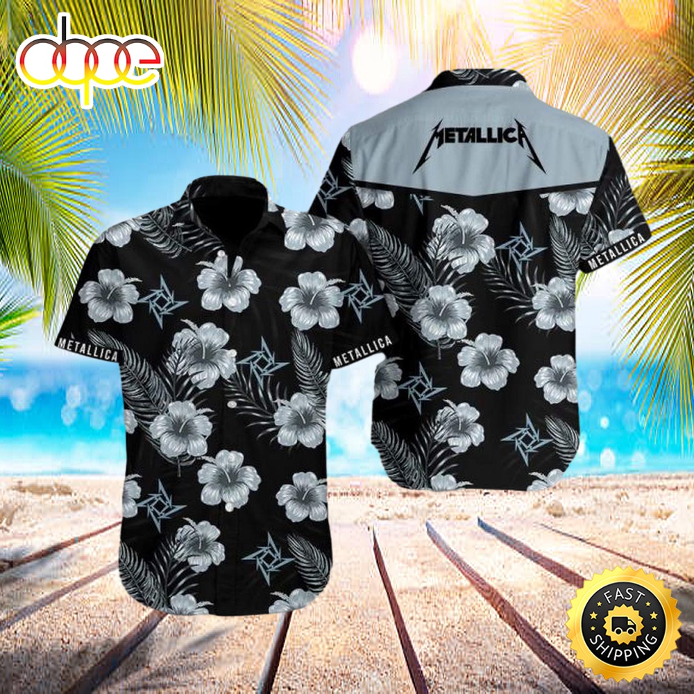 Metallica Flower Metallica Tour 2023 Hawaiian Shirt Bdyvvj