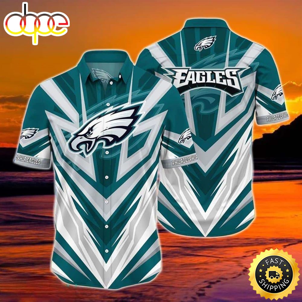 NFL Philadelphia Eagles Hawaiian Shirt Gift For Football Coach Vvb2ak