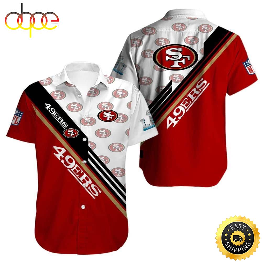 NFL San Francisco 49ers Hawaiian Shirt Best Gift For Football Coach Yabbb8