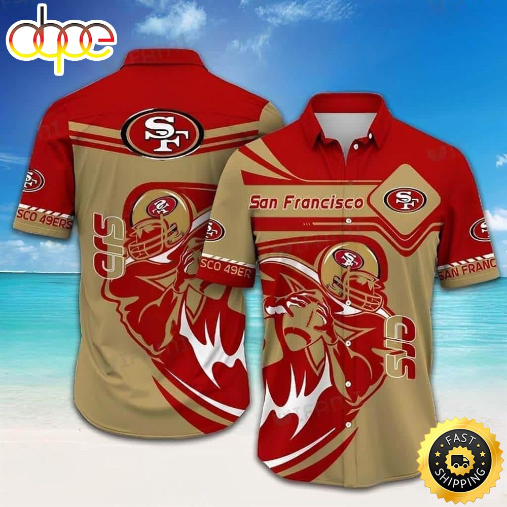 NFL San Francisco 49ers Hawaiian Shirt Gift For Beach Trip Em6oid