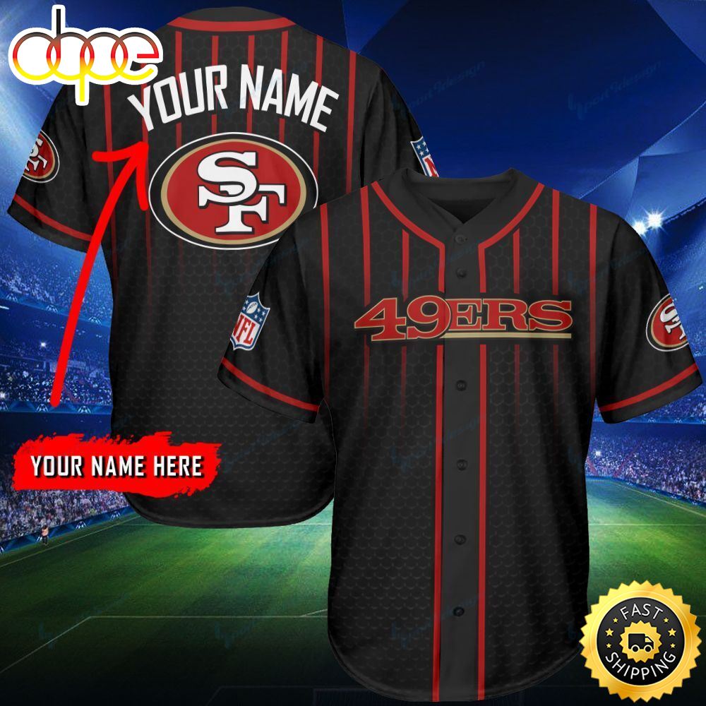 sf 49ers custom jersey