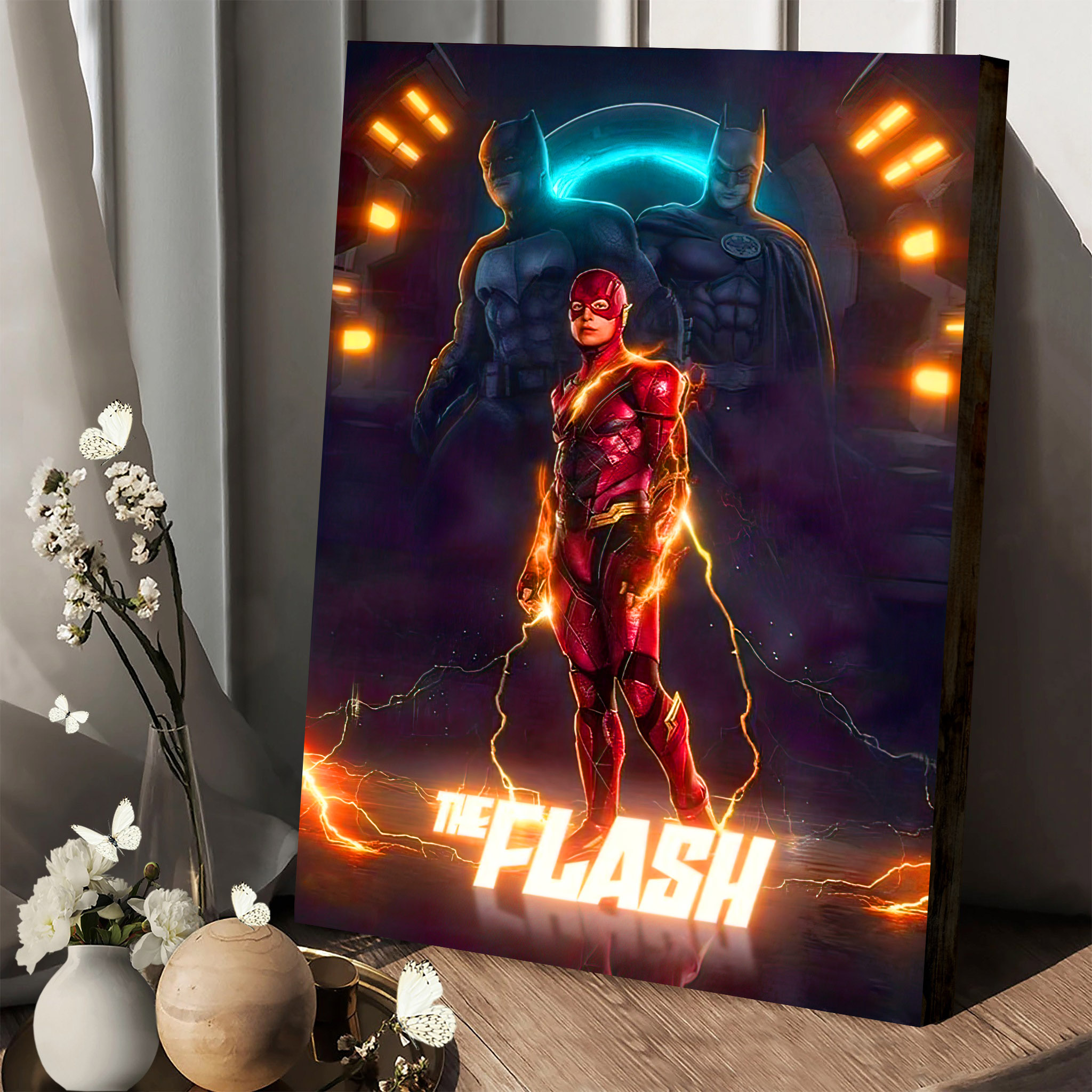 New The Flash Movie 2023 Poster Canvas Bnpvxv