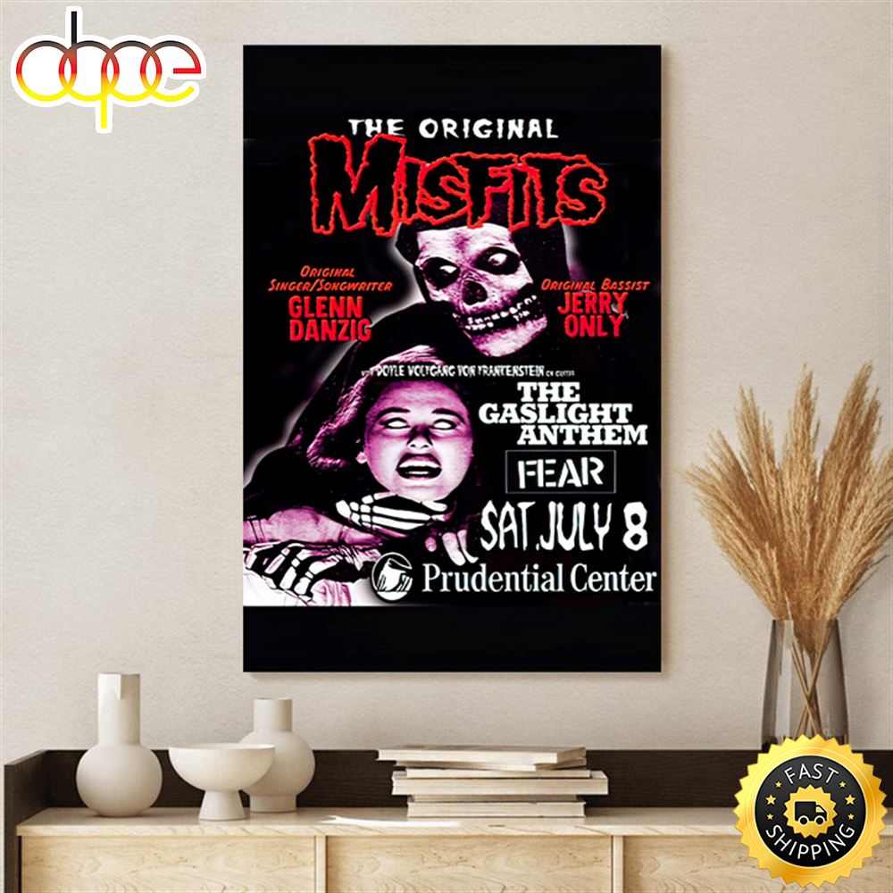 Nights Of The Living Dead The Original Misfits Poster Canvas Uh7dm7
