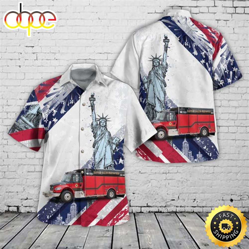 Los Angeles Rams NFL Fans Statue of Liberty Summer Hawaiian Shirt -  Freedomdesign