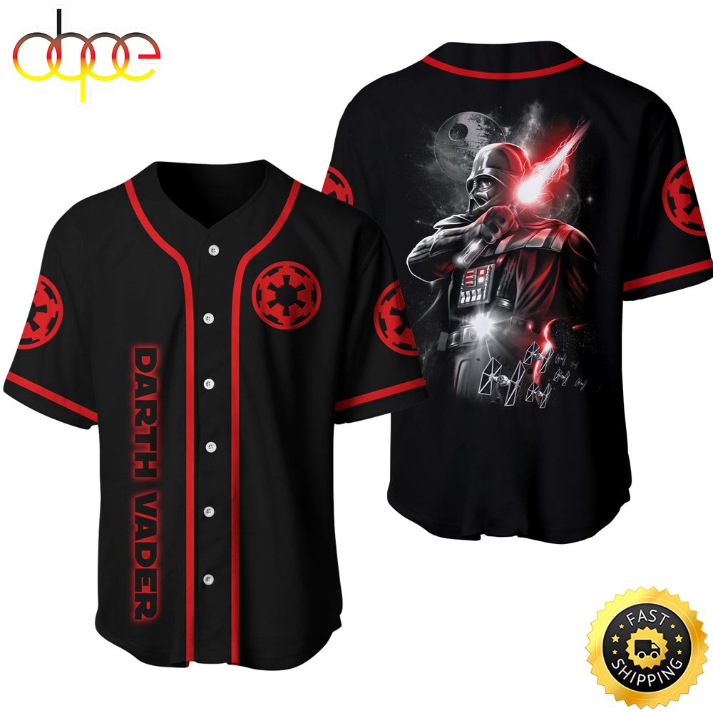 Personalized Cincinnati Reds Darth Vader Star Wars All Over Print 3D Baseball  Jersey - Red-TPH - Love My Family Forever