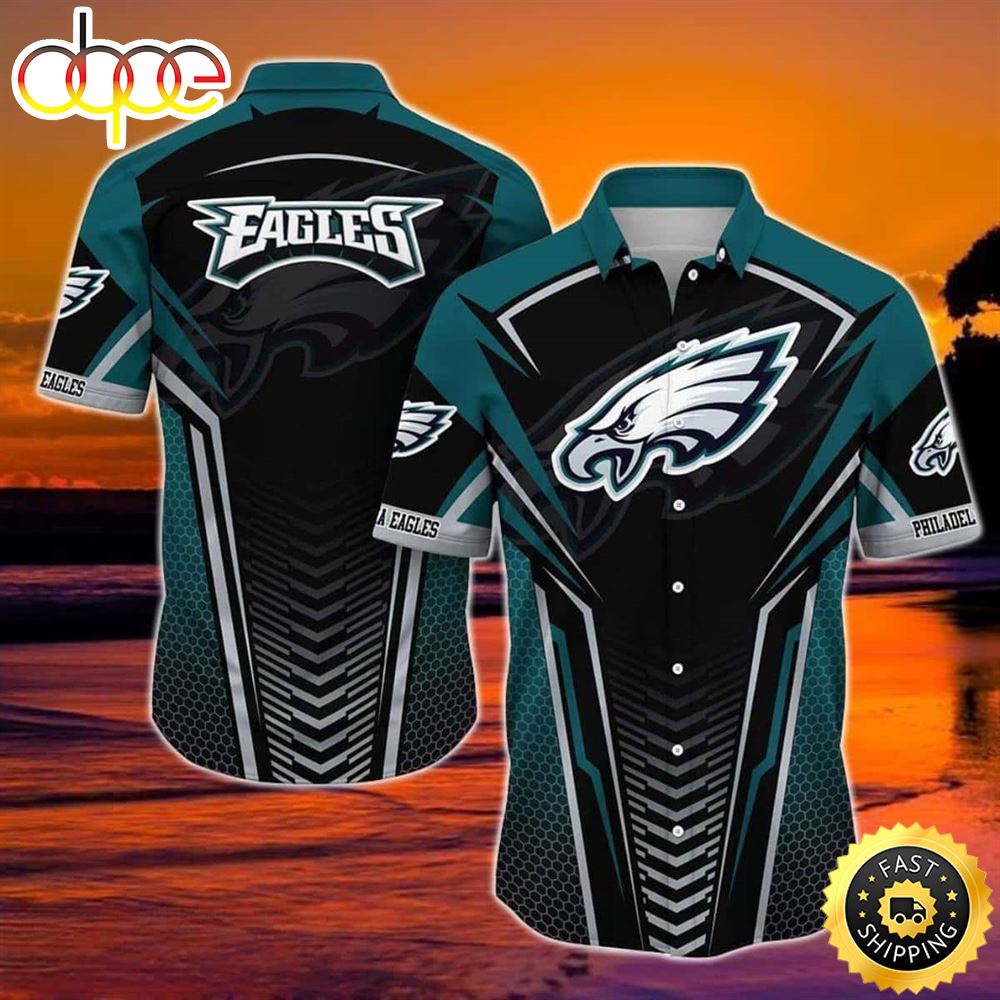 NFL Philadelphia Eagles Hawaiian Aloha Shirt Gift For Fans