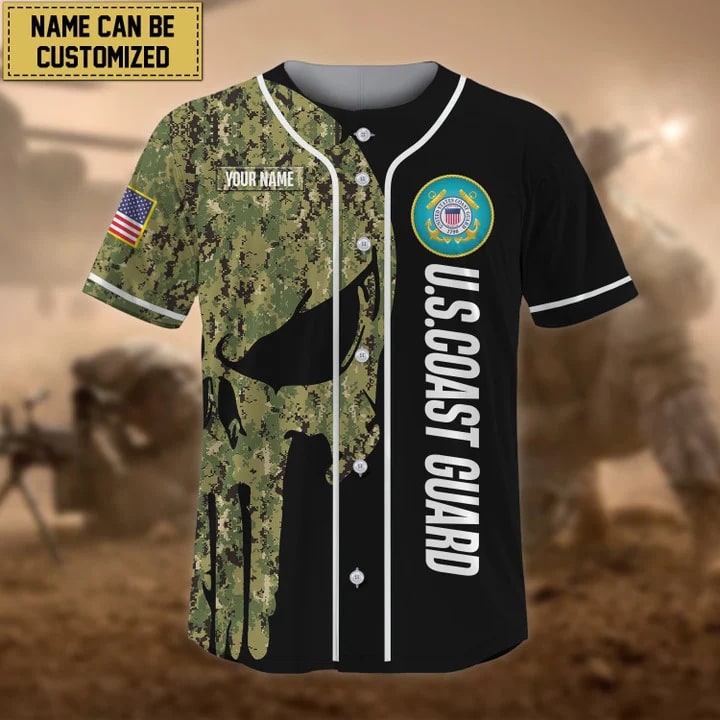 Premium Personalised US Veteran Shirt Baseball Jersey Fhiiiq