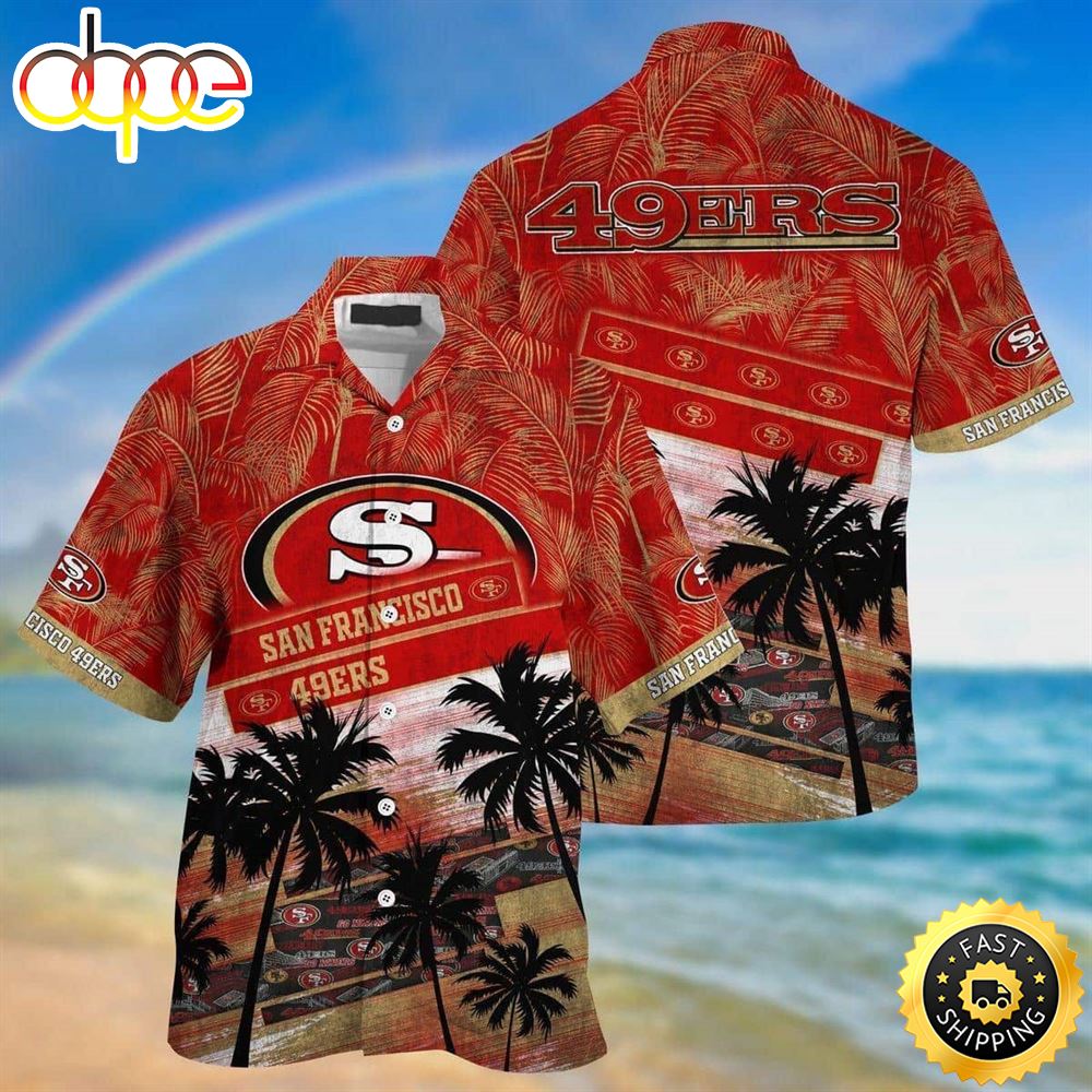 San Francisco 49ers NFL Hawaiian Shirt Trendy Summer Gift U0ydqq