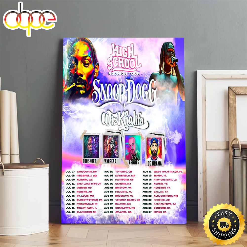 Snoop Dogg Adds 2023 Tour Dates Canvas Zzjccm
