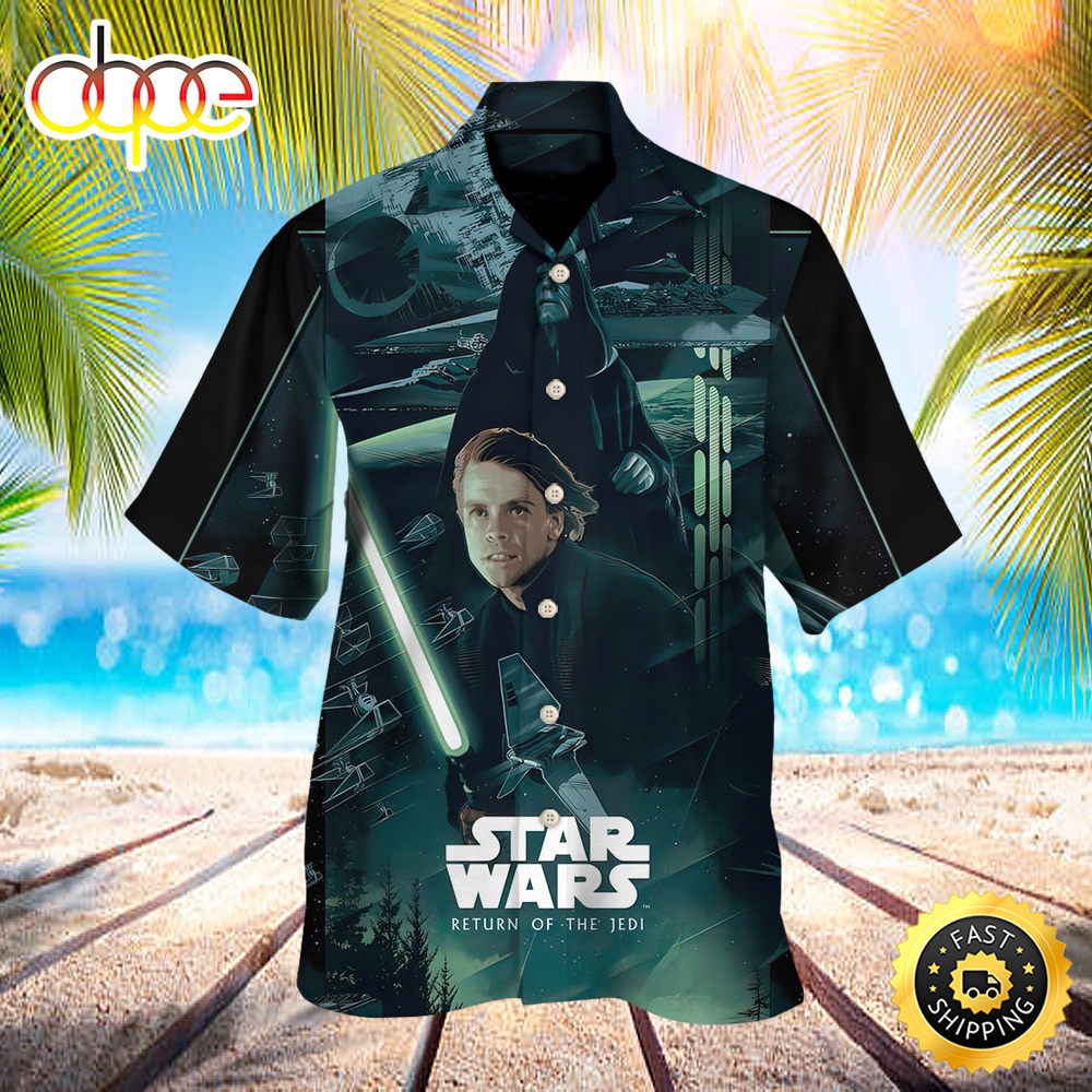 Starwars Anakin Skywalker Return Of The Jedi Hawaiian Shirt