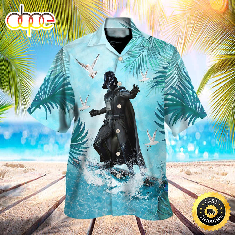 3D Star Wars Vader Custom Hawaiian Shirt - Owl Fashion Shop