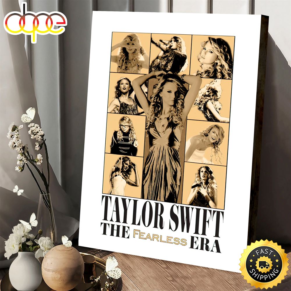 Taylor Swift Eras Tour Poster Each Era 2023 Poster Canvas