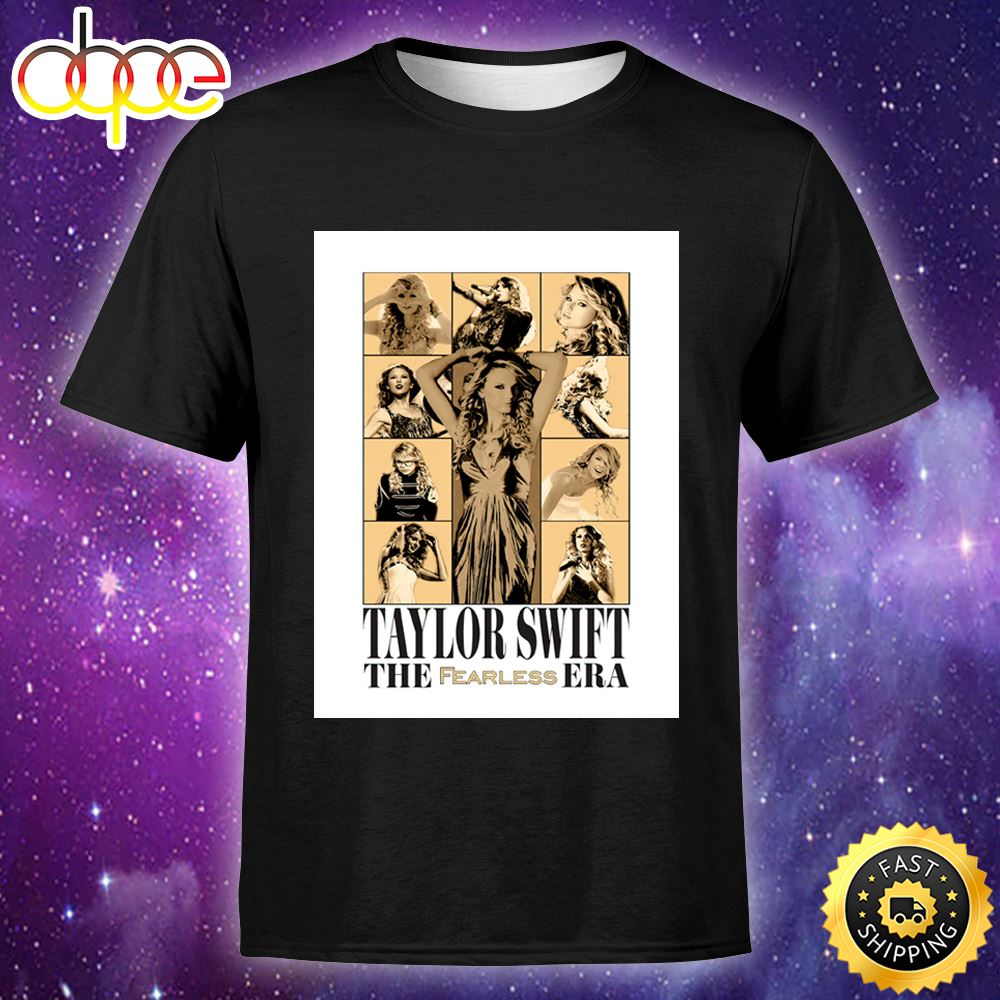 Taylor Swift Eras Tour Poster Each Era 2023 Unisex Tshirt Rauayf