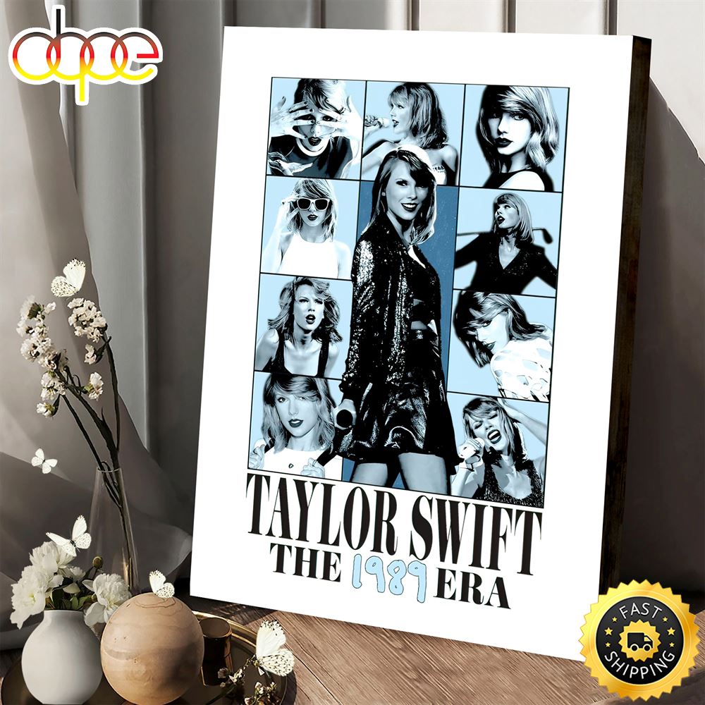 Taylor Swift Eras Tour Poster For Each Era 2023 Poster Canvas Ojffjn