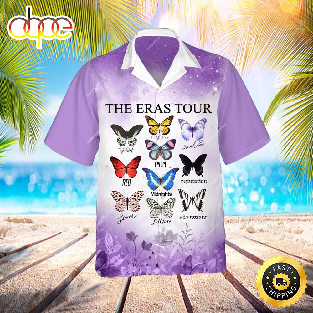 Taylor S Version Shirt Lavender The Eras Tour Best Hawaiian Shirts Nter6m