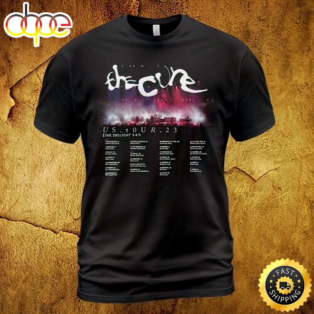 The Cure 2023 North American Tour Dates Shows Of A Kuwait Unisex T Shirt 