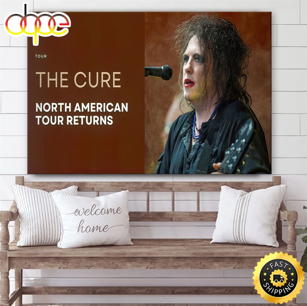 The Cure Announces First North American Tour In Seven Years Poster Canvas Jnlnii