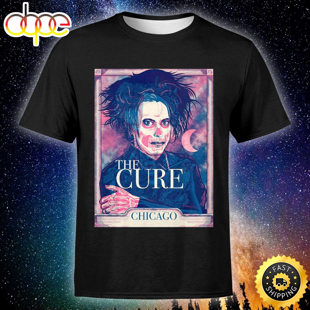 The Cure Chicago June 10 Tour 2023 Unisex T Shirt Etevwf